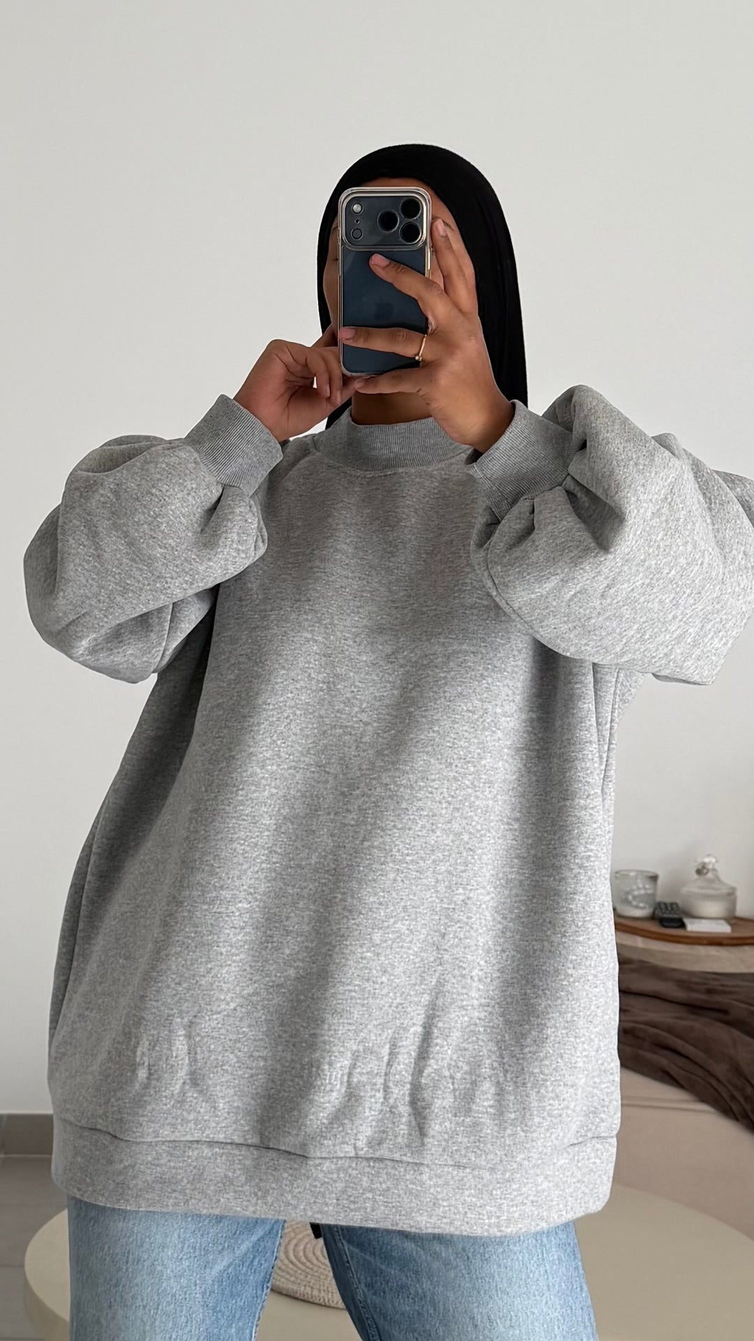 Sweat Manche bouffante