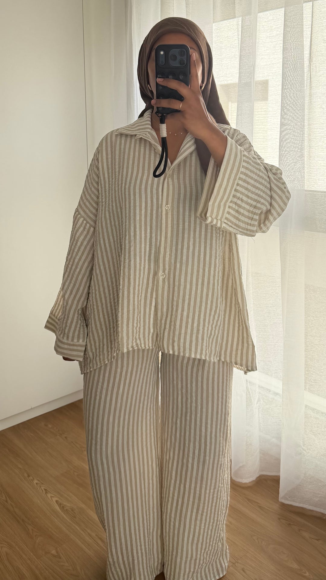 Ensemble rayé