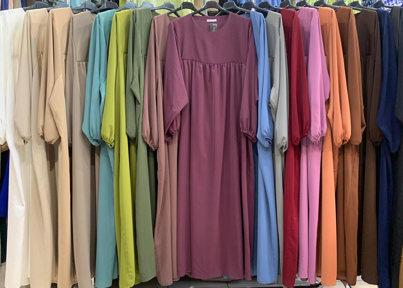 Abaya Allaitement zip H